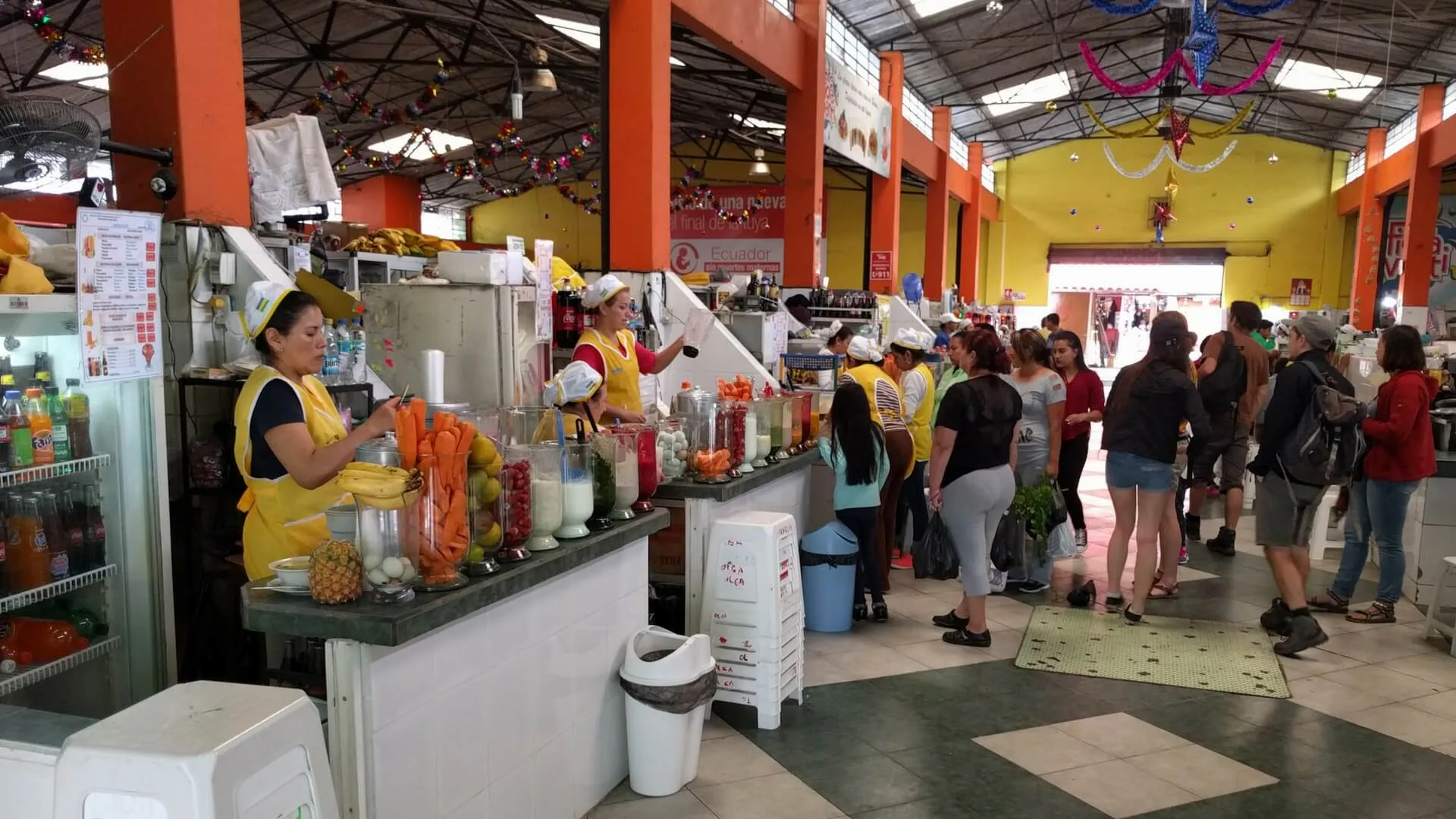 Tour gratuito a piedi della città di Quito in Ecuador.