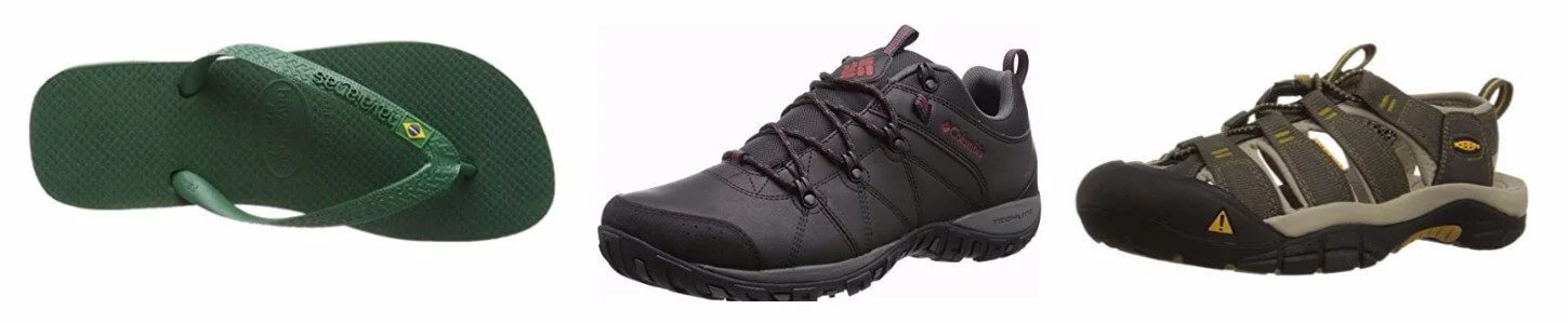 Quali calzature portare in viaggio?