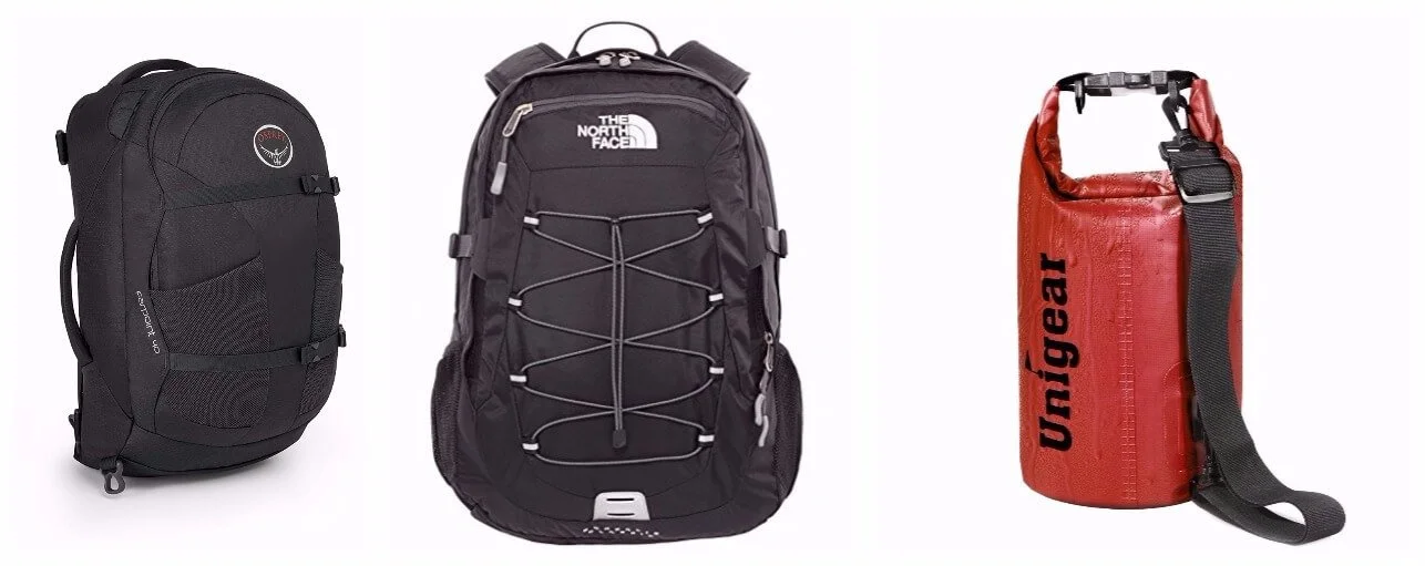 Quali zaini portare in viaggio? Uno zaino piccolo ed uno zaino grande è la soluzione migliore.