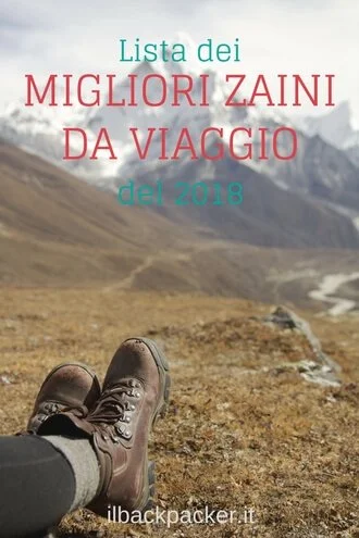 Quale zaino da viaggio scegliere? Lista dei miglior zaini da viaggio.