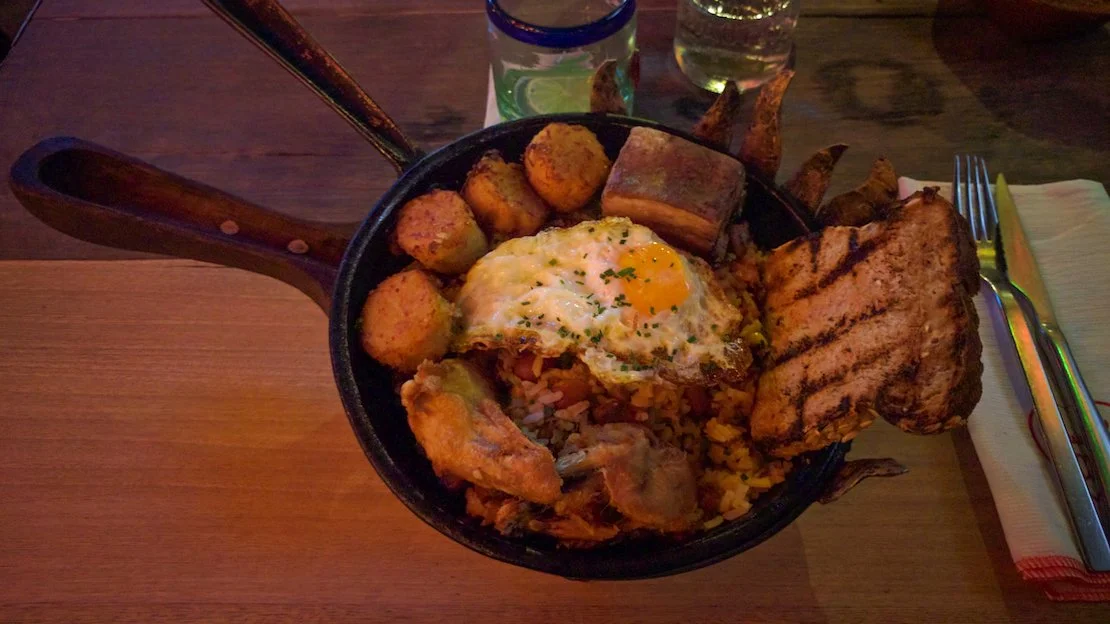 Piatto tipico colombiano