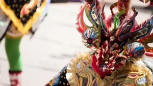 Il carnevale di Oruro in Bolivia.