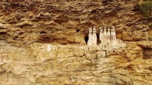 Sarcofagi antropomorfi Karajia a Chachapoyas.