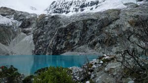 La laguna 69 a Huaraza in Peru.