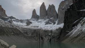 Le torri a Torres del Paine.