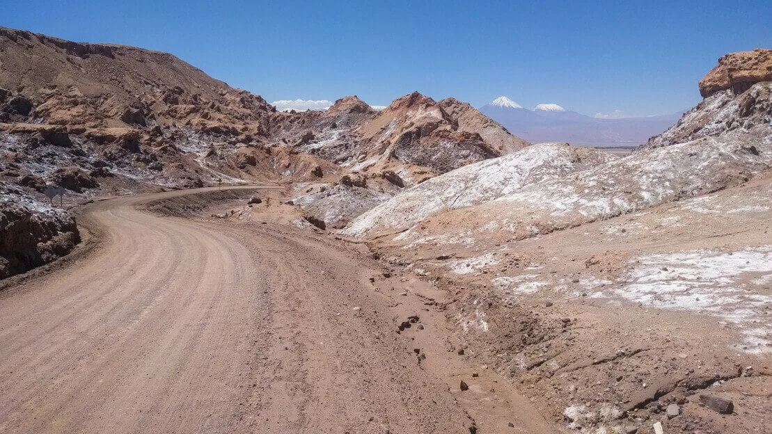 La valle della luna in bicicletta