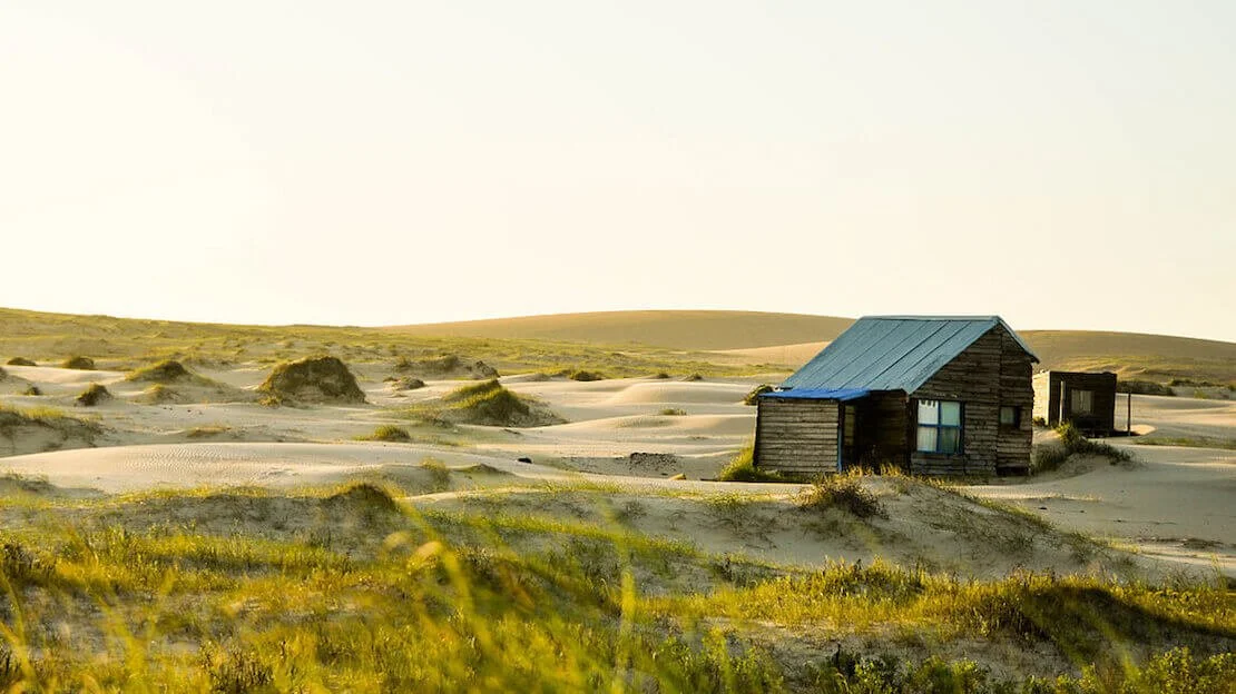 Le case di Cabo Polonio in Uruguay.