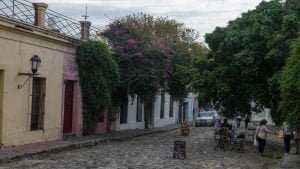 Per le strade di Colonia del Sacramento.