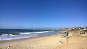 La spiaggia di Punta del Diablo.
