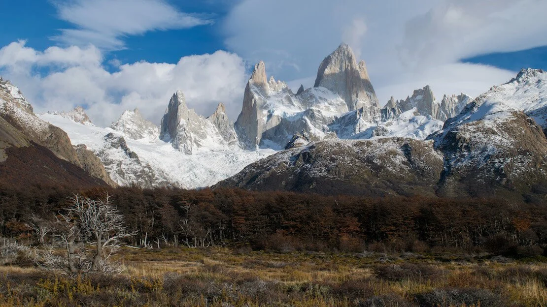 Il monte Fitz roy a El chalten in Argentina