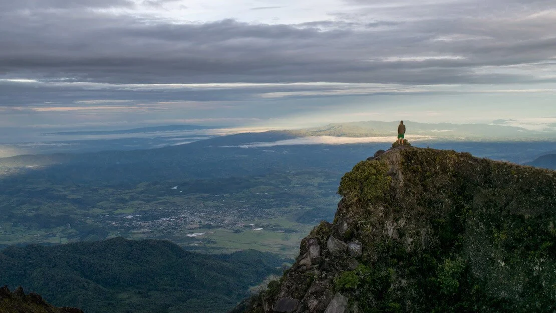 alba sul vulcano baru