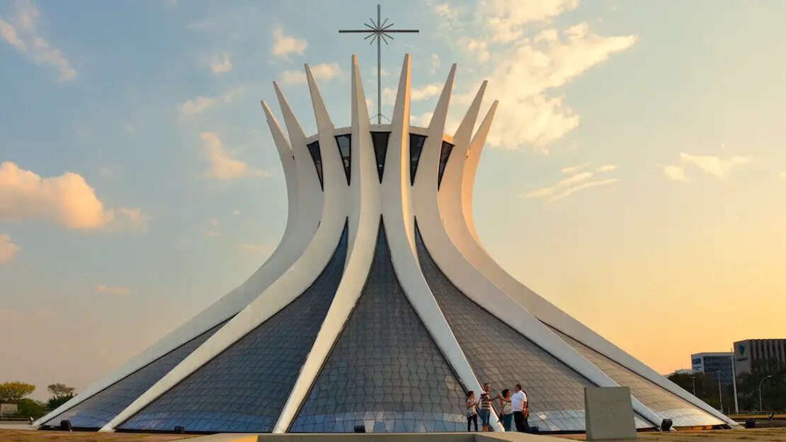 La cattedrale metropolitana di Brasilia