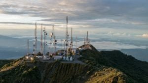 Cima del vulcano baru