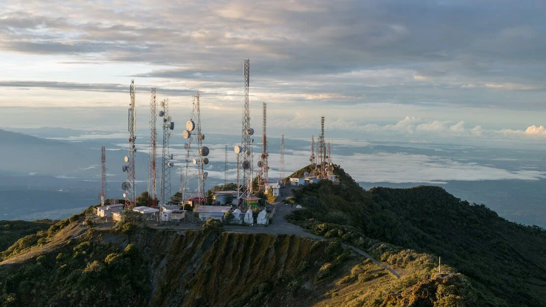 Cima del vulcano baru