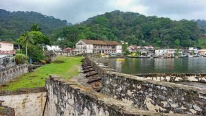 Fuerte san rolando a Portobelo, panama.