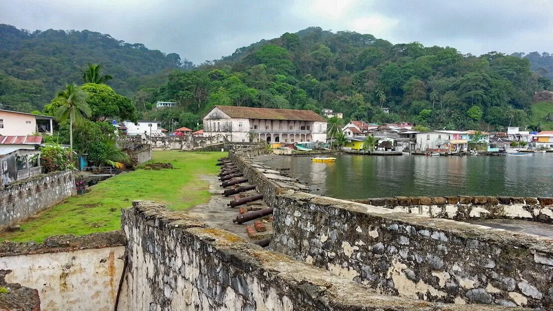 Fuerte san rolando a Portobelo, panama.