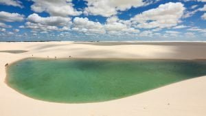 Laguna al Parco nazionale lencois maranhenses
