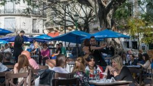 Tango a piazza dorrego a Buenos Aires
