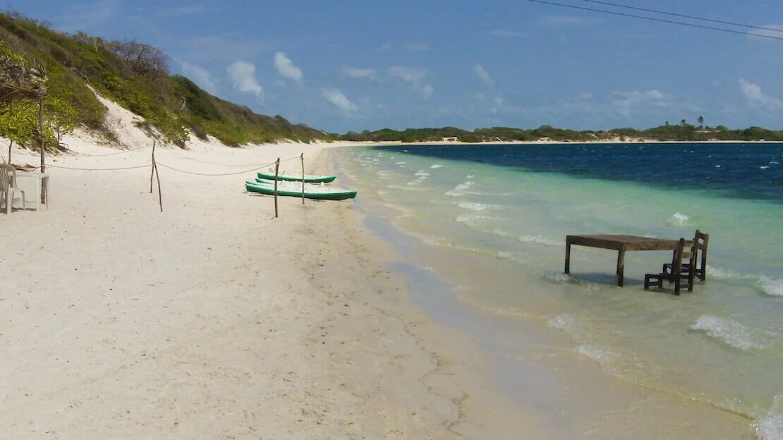 La spiaggia di Jericoacoara