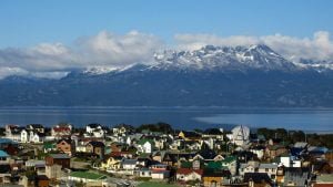 Ushuaia vista dall'alto