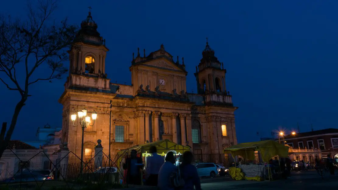La cattedrale metropolitana di Guatemala City