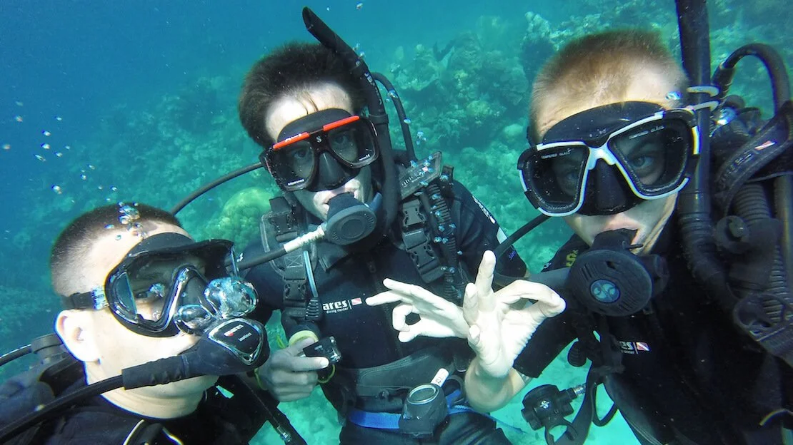 Corso di sub ad Utila