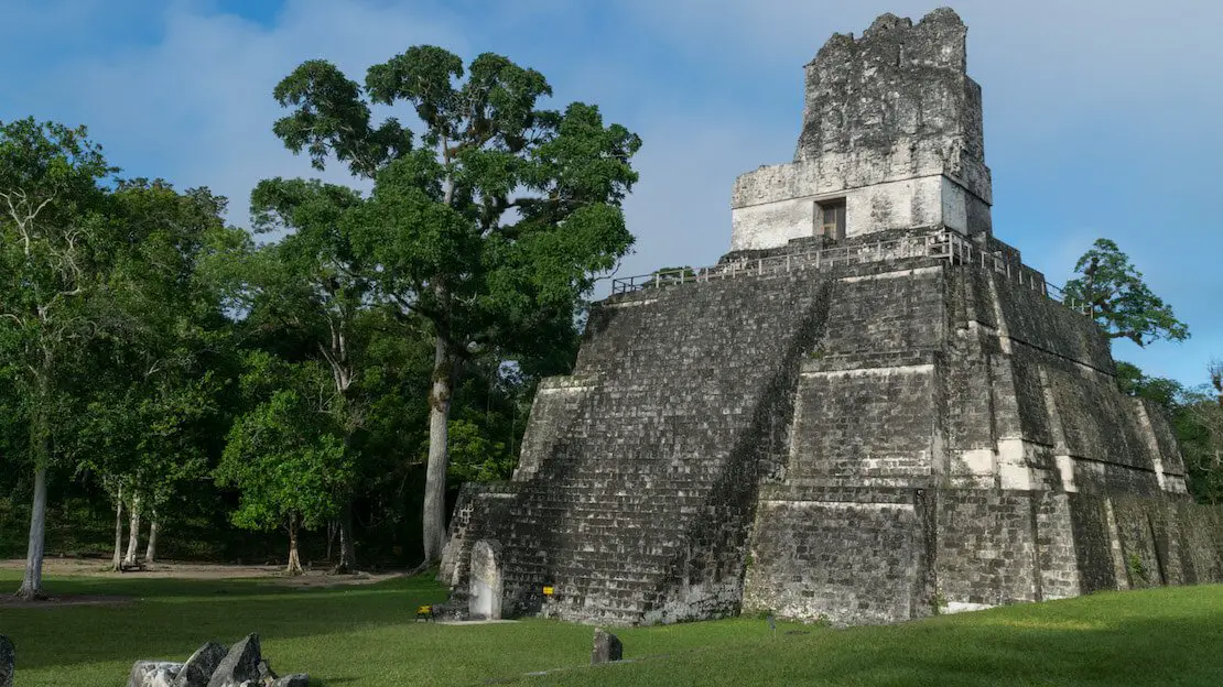 Le rovine di Tikal a Guatemala