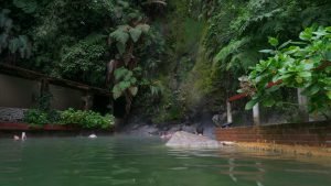 Le terme Fuentes Georginas nelle vicinanze di Quetzaltengo