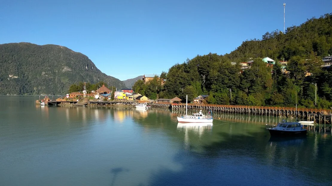 Le passerelle di Caleta Tortel