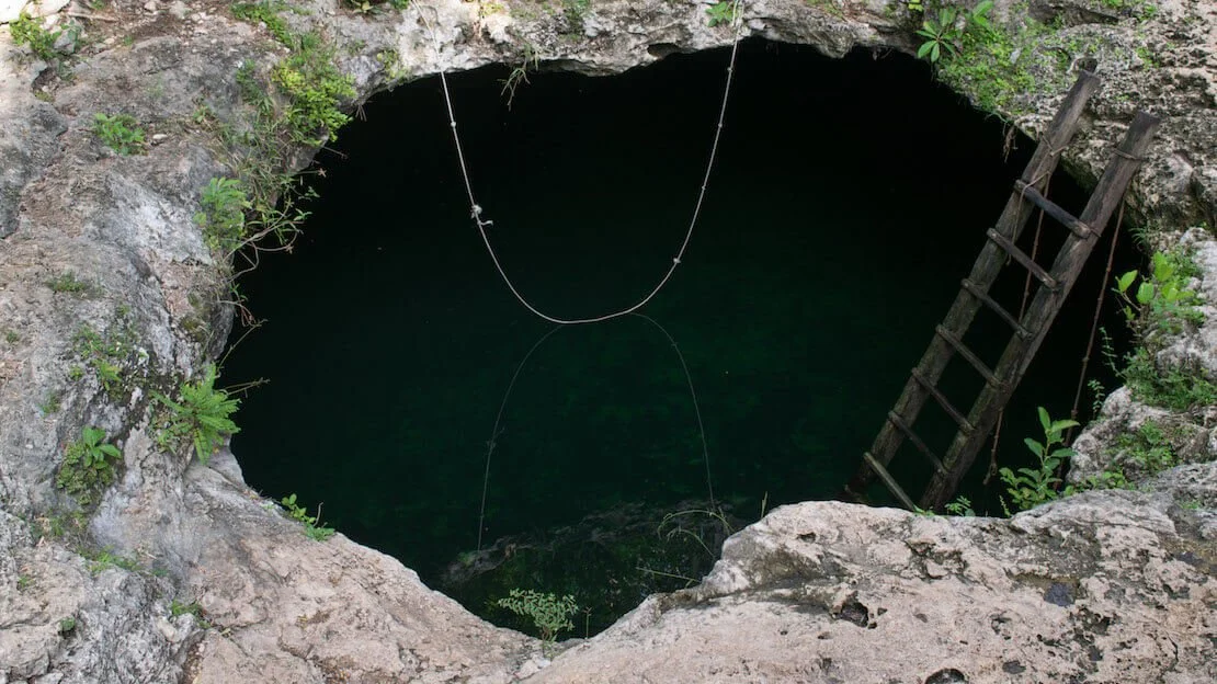 Il cenote Calavera a Tulum