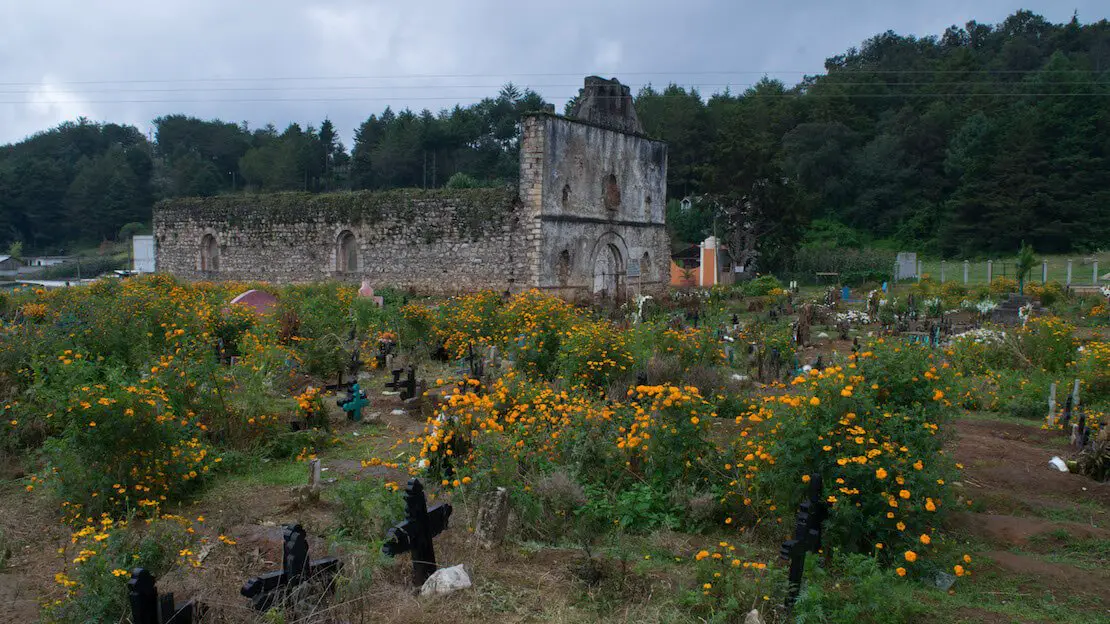 Il cimitero di San Juan Chamula