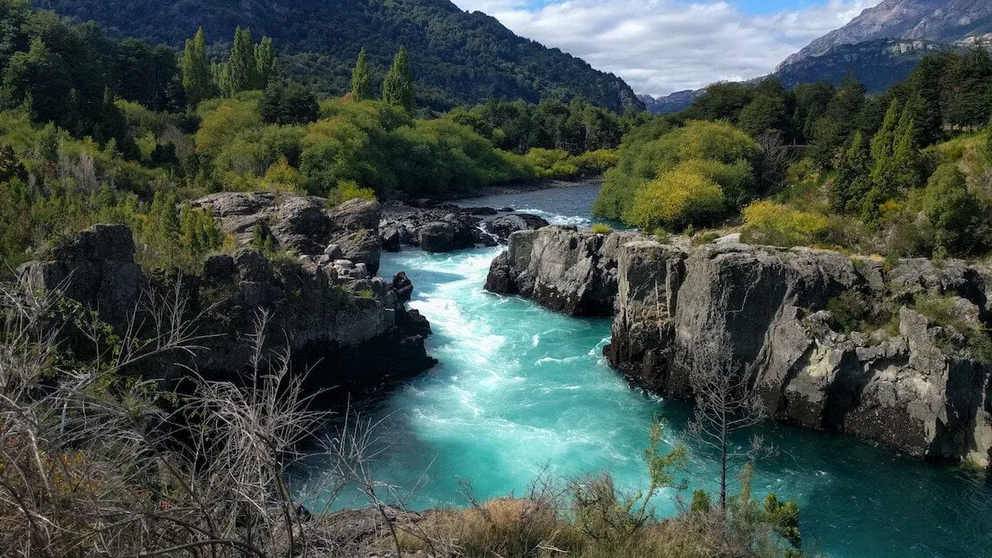 Il fiume dove si fa rafting a futaleufu