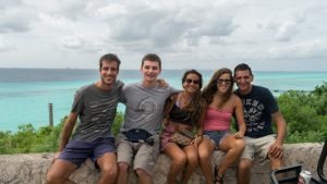 A spasso con la golf car a Isla Mujeres