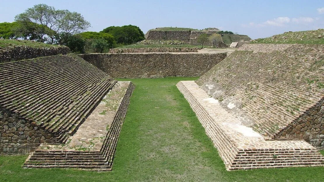 Le rovine di Monte Alban ad Oaxaca
