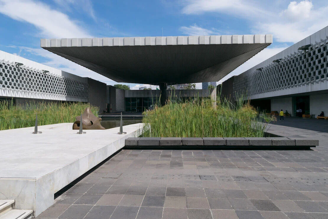 Il museo di antropologia di città del Messico