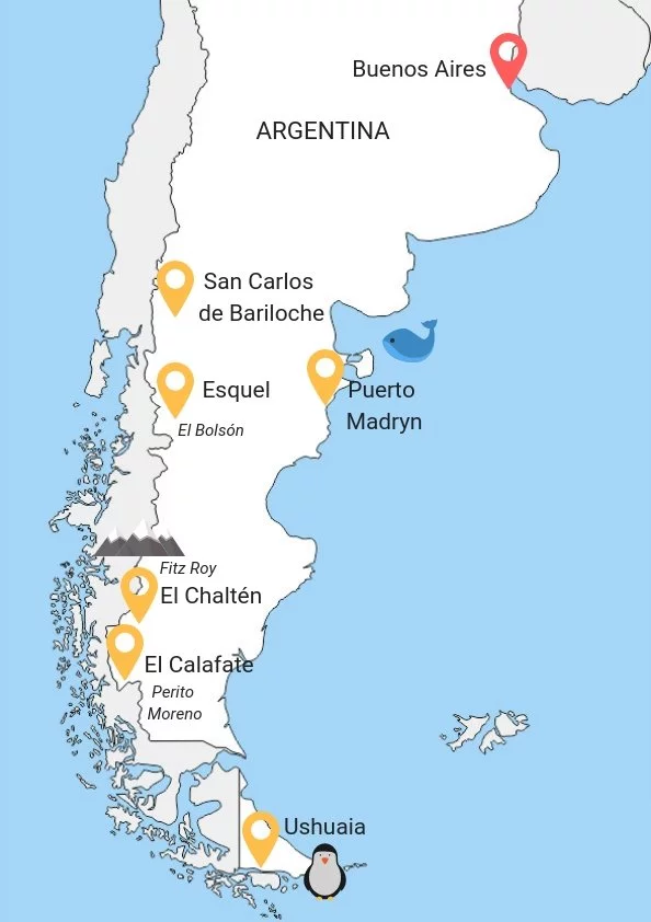 Cosa vedere nella patagonia argentina