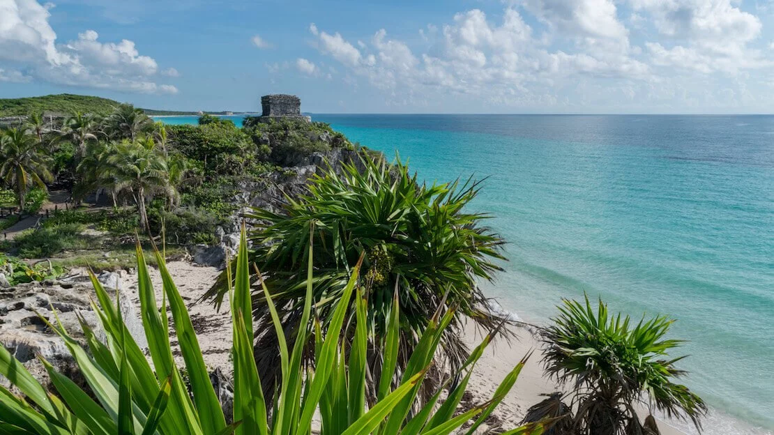 Le rovine di Tulum