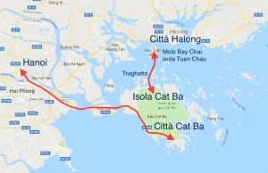 Itinerario baia Halong e isola Cat Ba
