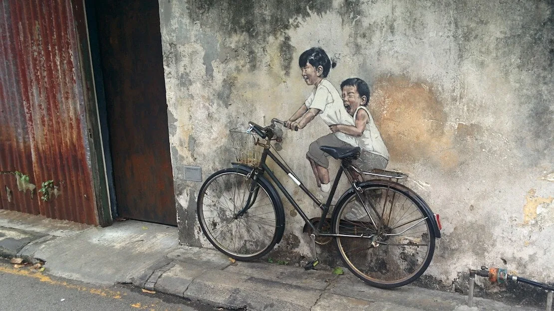 Murales per le strade di Georgetown