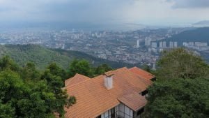 Vista dalla cima di Penang Hill