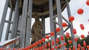 statua di Kuan Yin a penang