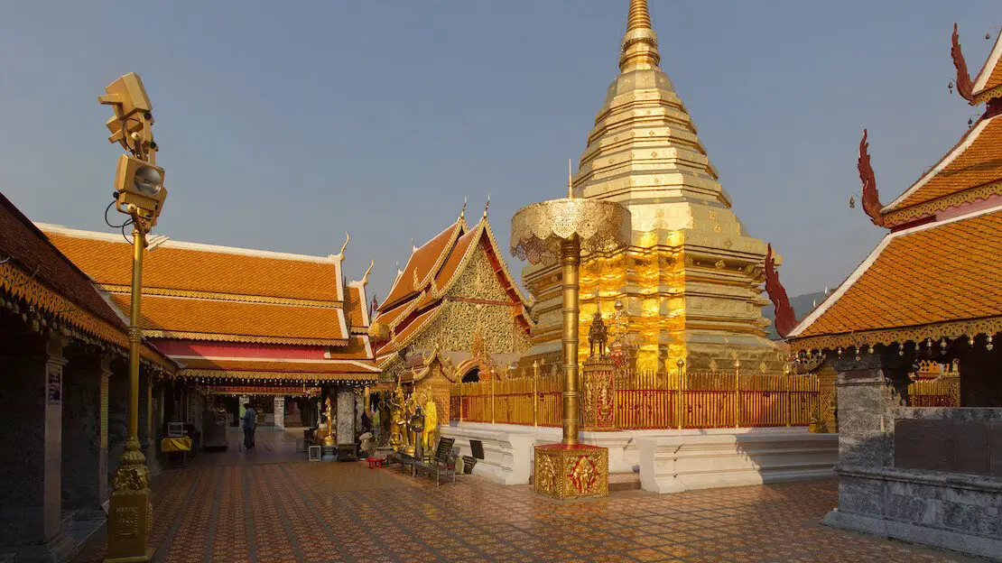Tempio Wat Phra That Doi Suthep a Chiang Mai