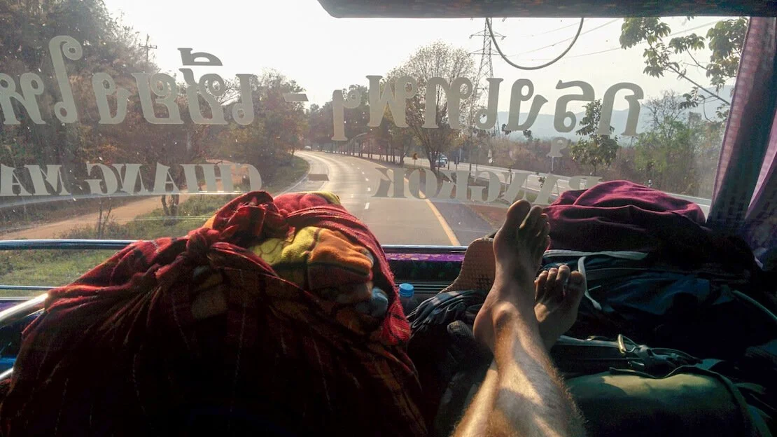 Autobus a due piani in Thailandia