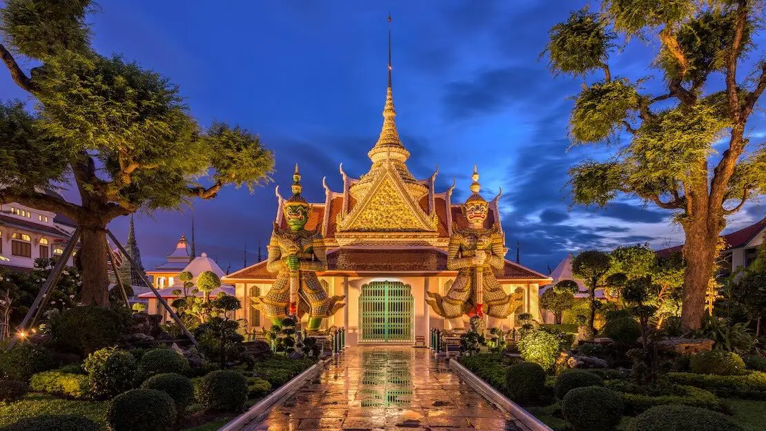 Il tempio Wat Arun a Bangkok