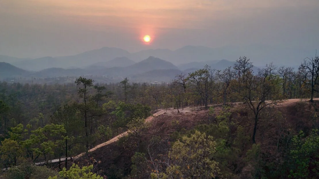 Tramonto al Canyon di pai