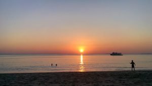 Tramonto a Long Beach a Koh Lanta