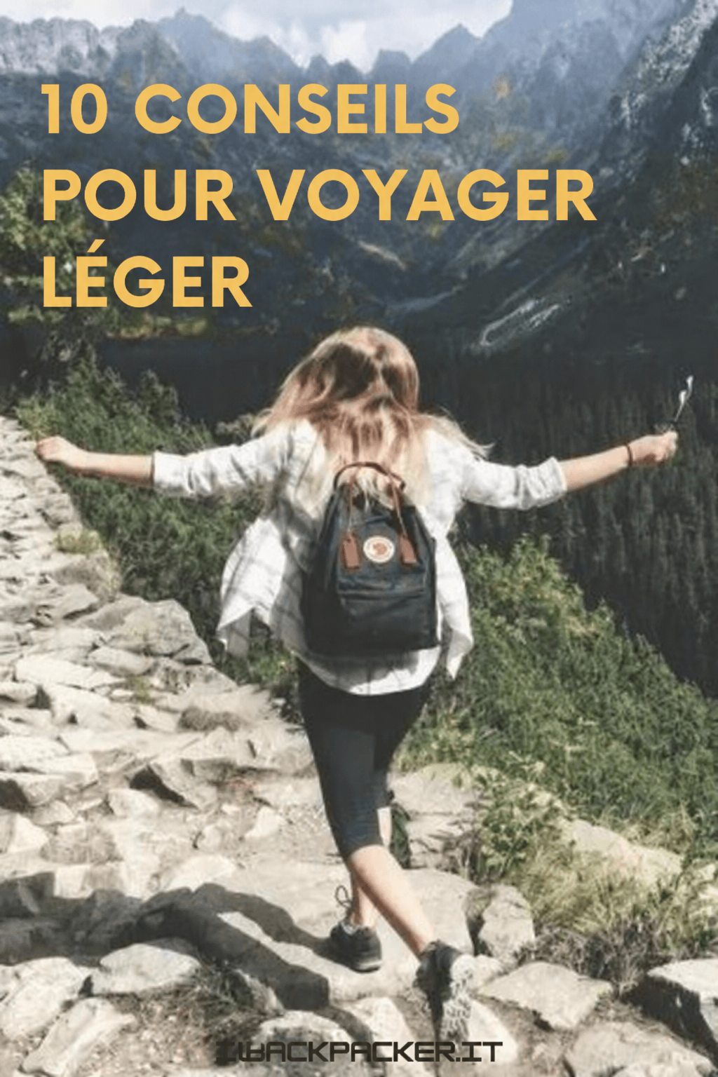 10 conseils pour voyager léger.